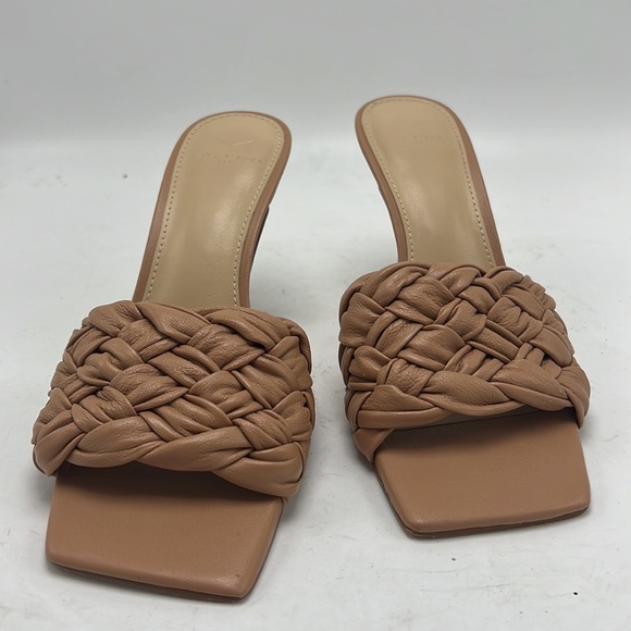 Marc Fisher Women's Draya Sandal Light Natural Leather size 7.5 - Picture 3 of 7